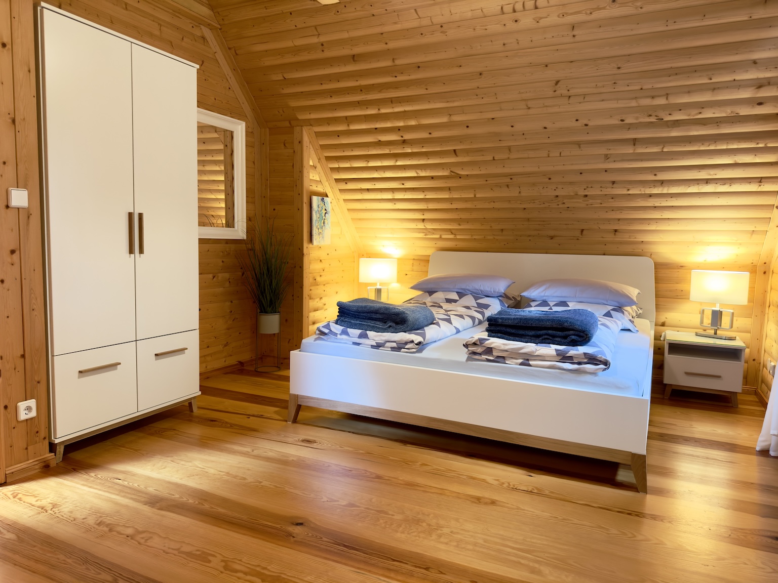 Ferienhaus Slajszewo Schlafzimmer Ferienhaus Slajszewo Schlafzimmer